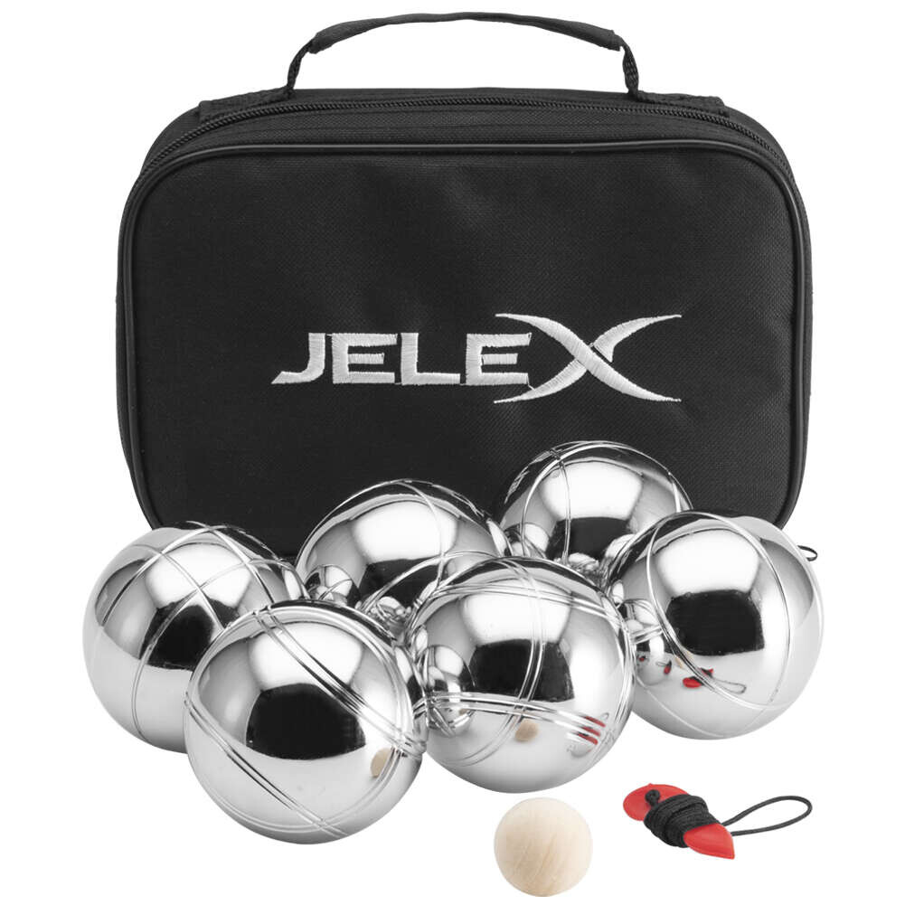 

Набор из 6 мячей для боуля JELEX Throwback Boccia с сумкой для переноски