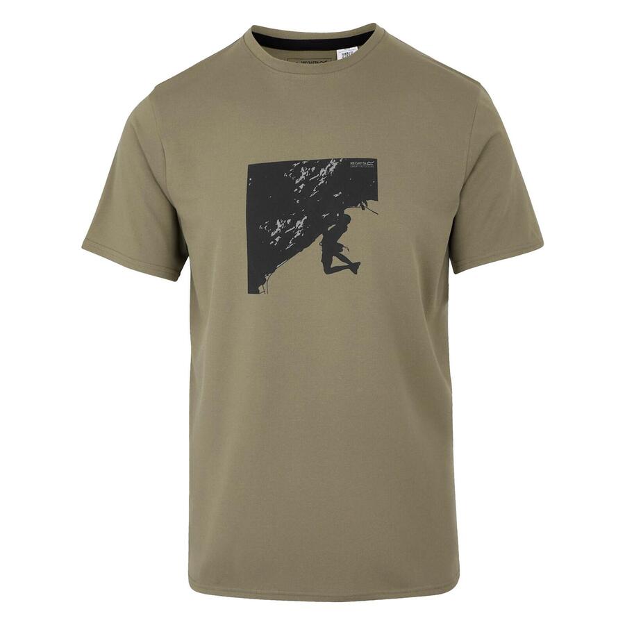 

REGATTA Мужская быстросохнущая, влагоотводящая футболка - Fingal Stretch