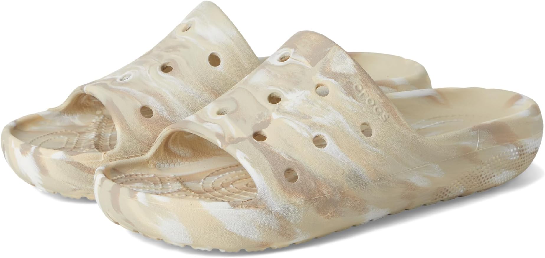 Сандалии Crocs Classic Slide 2.0, цвет Bone/Multi