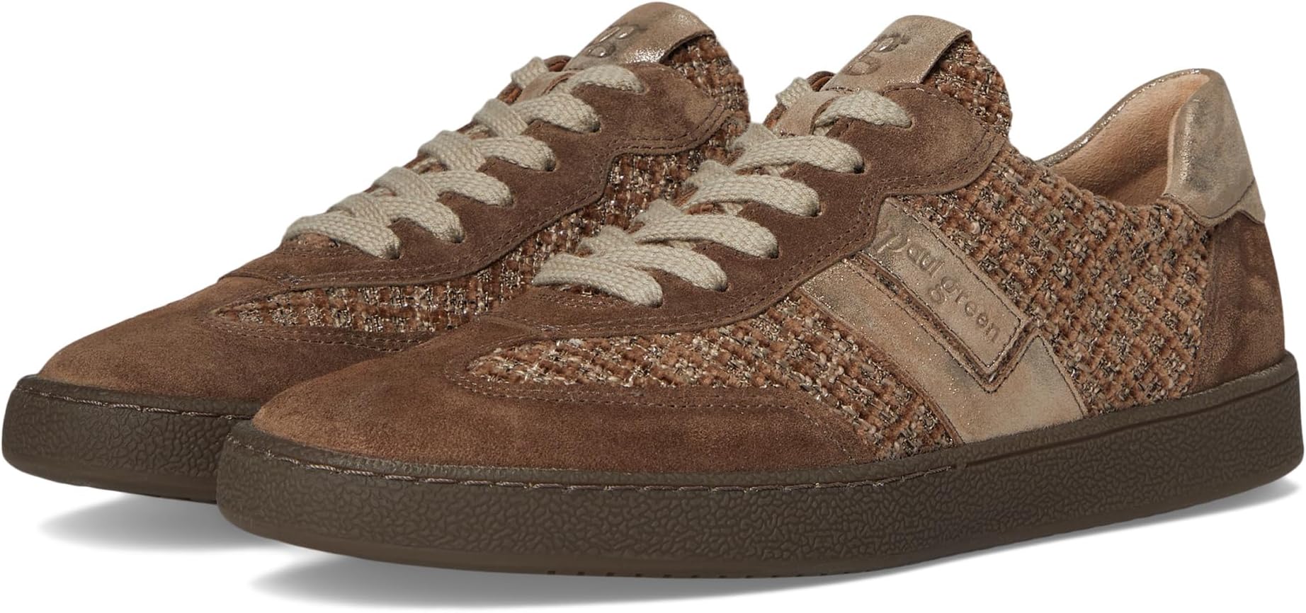 Кроссовки Paul Green Cruz Sneakers, цвет Earth Soft Suede
