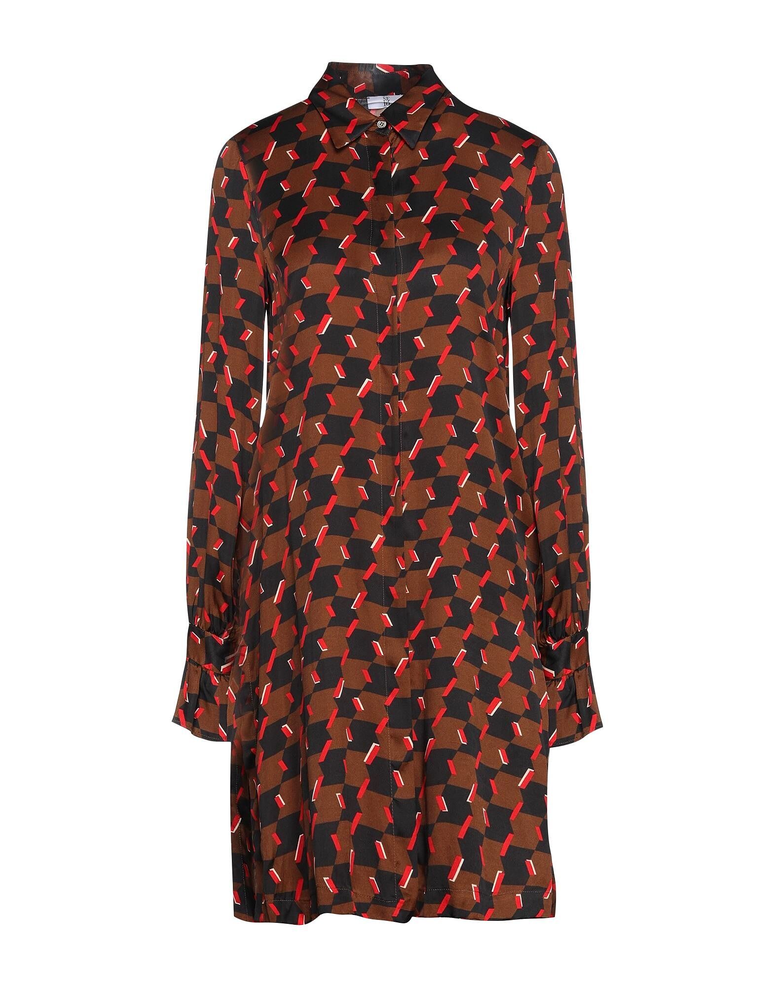 

Рубашка Sfizio Studio, шоколадный