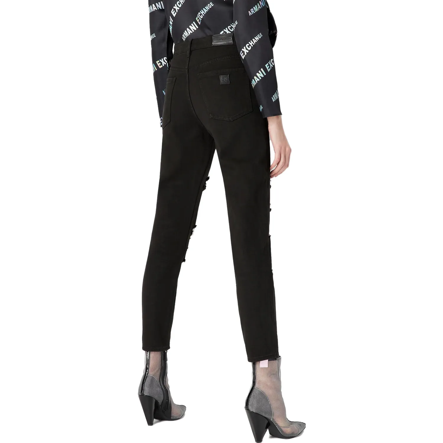 EMPORIO ARMANI Джинсы Women's Black — фото 3