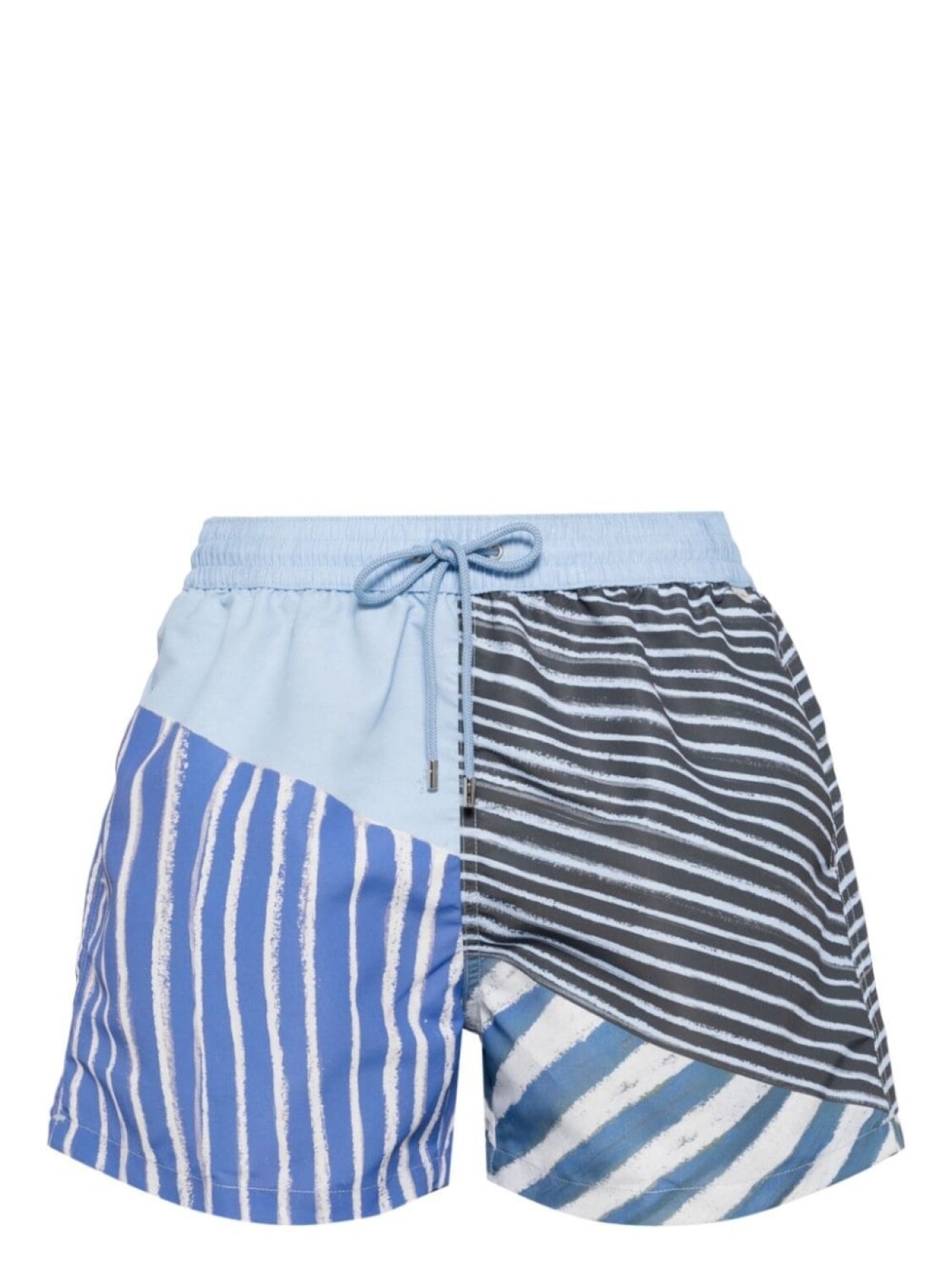 

Paul Smith полосатые плавки-шорты с кулиской, синий