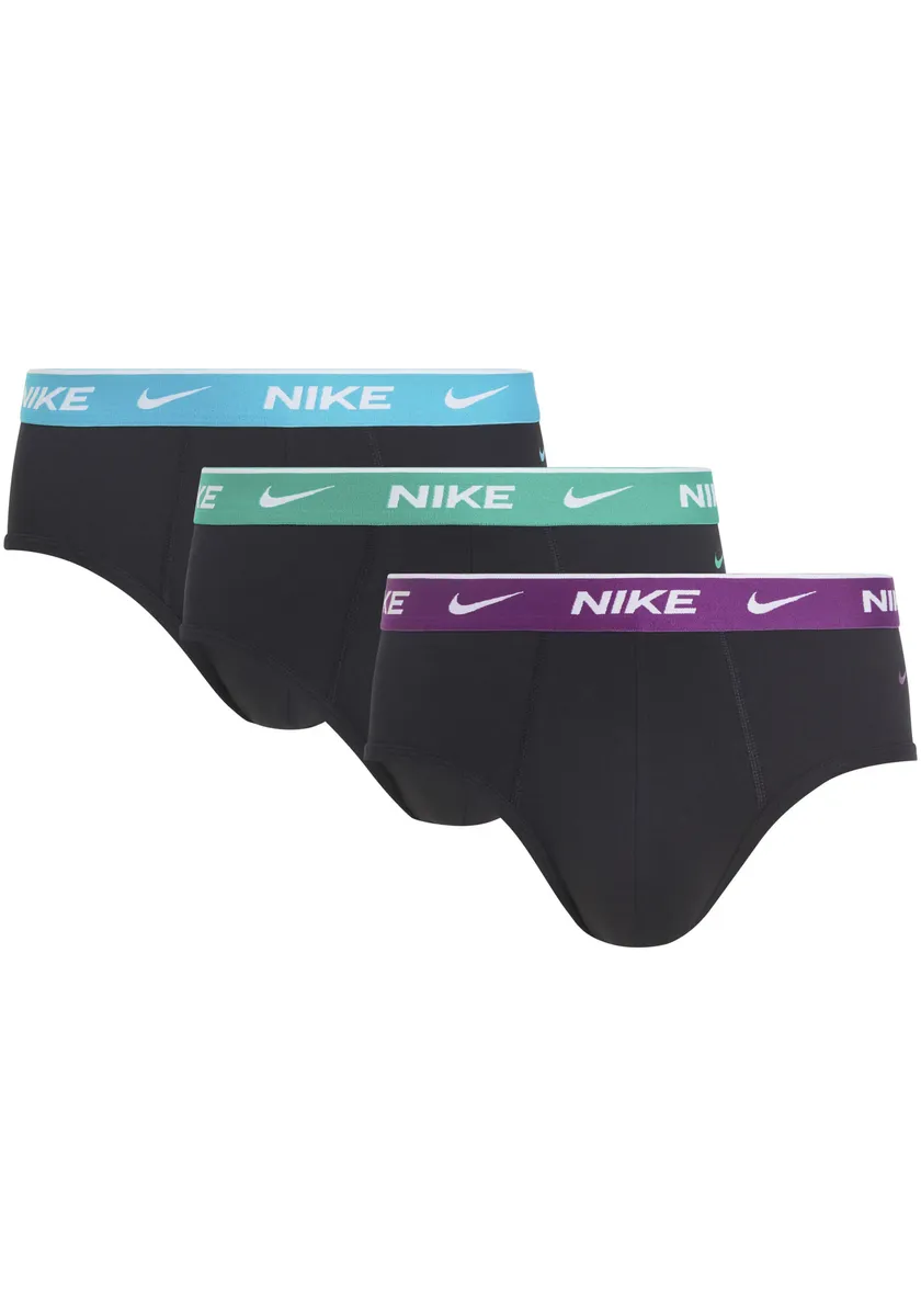 

Трусы NIKE Underwear "BRIEF 3PK" (3 шт. в упаковке, 3 шт. в упаковке), с эластичным поясом с логотипом, цвет Dsty Ccts/Stdium Grn/Vitch Wb