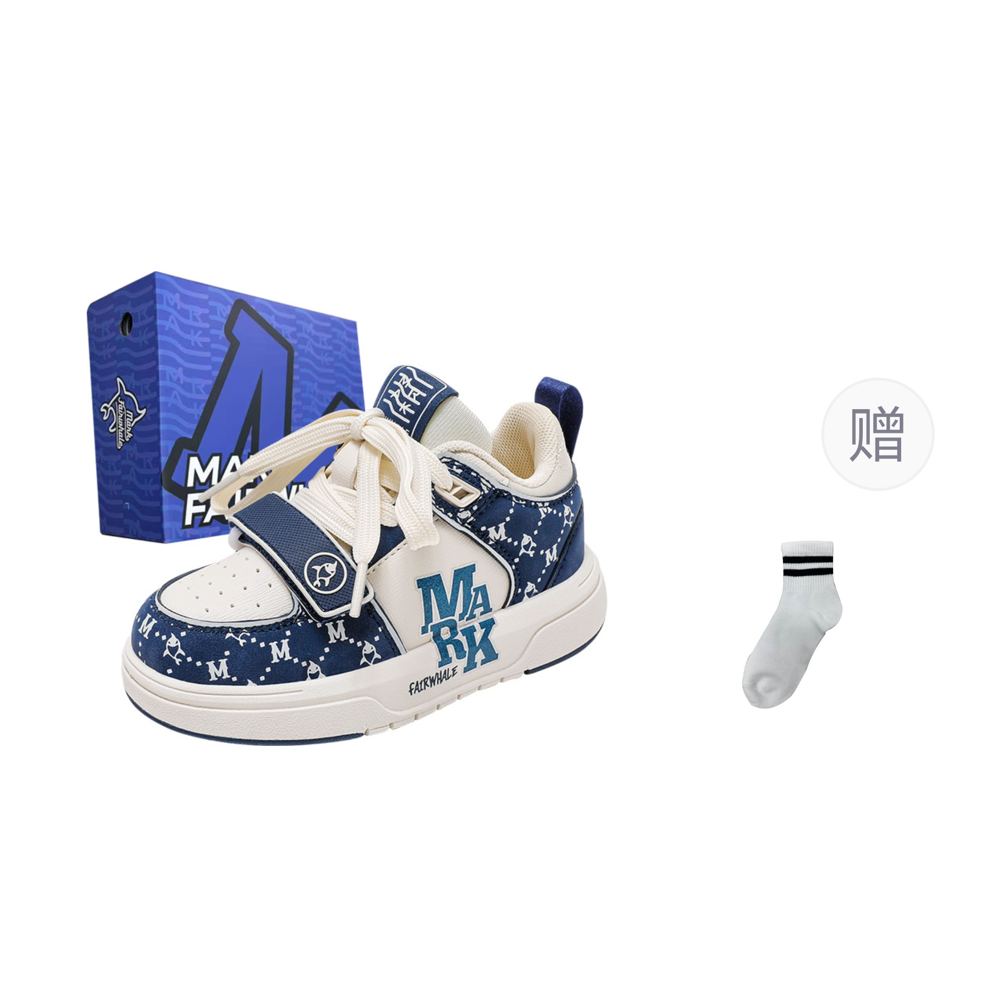 

Детские скейтерские кроссовки Kids FAIRWHALE, синий