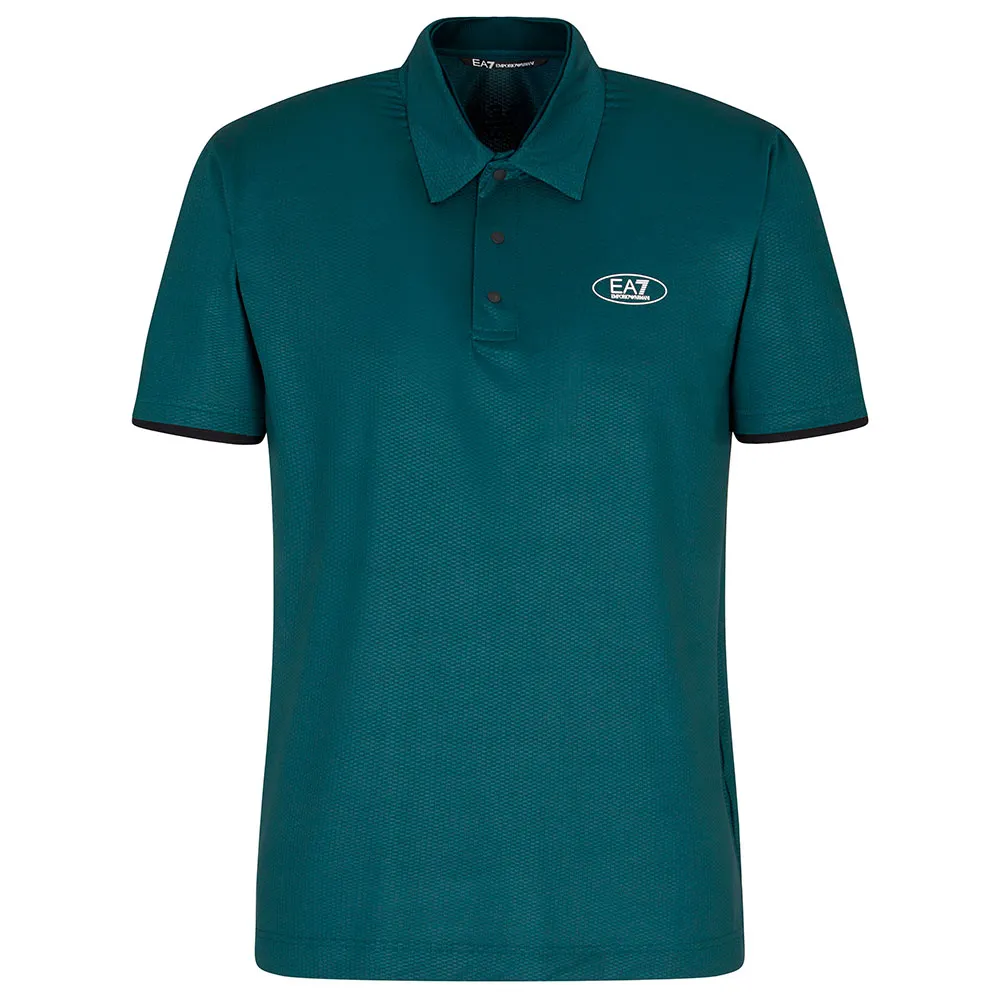 

Поло с коротким рукавом EA7 EMPORIO ARMANI Golf Pro Pl St, зеленый