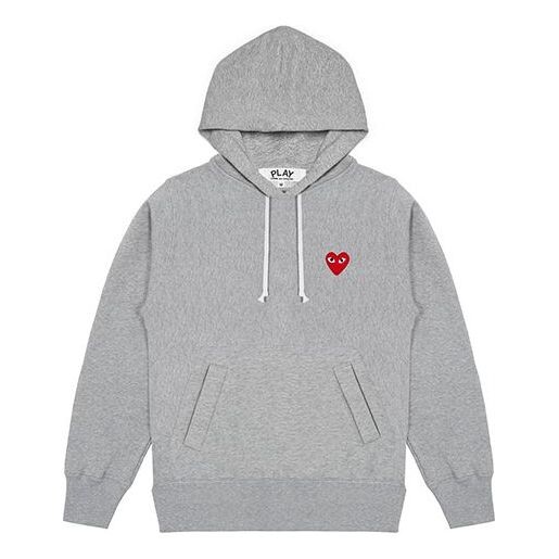 

Толстовка hoodie 'grey' Comme Des Garcons Play, серый