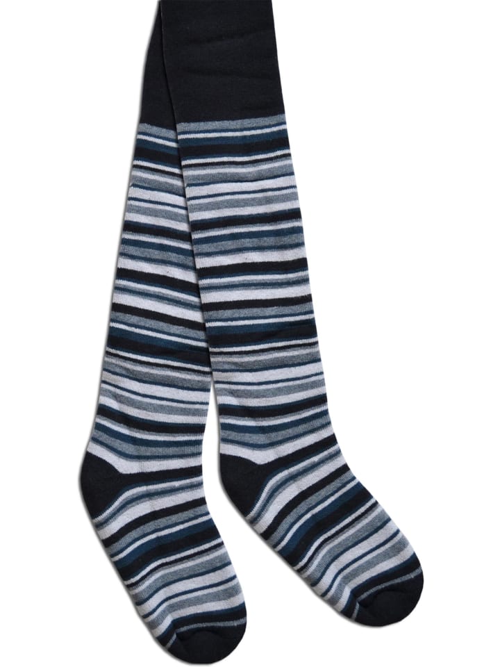 

Normani Детские термоколготки в полоску, темно-синего цвета