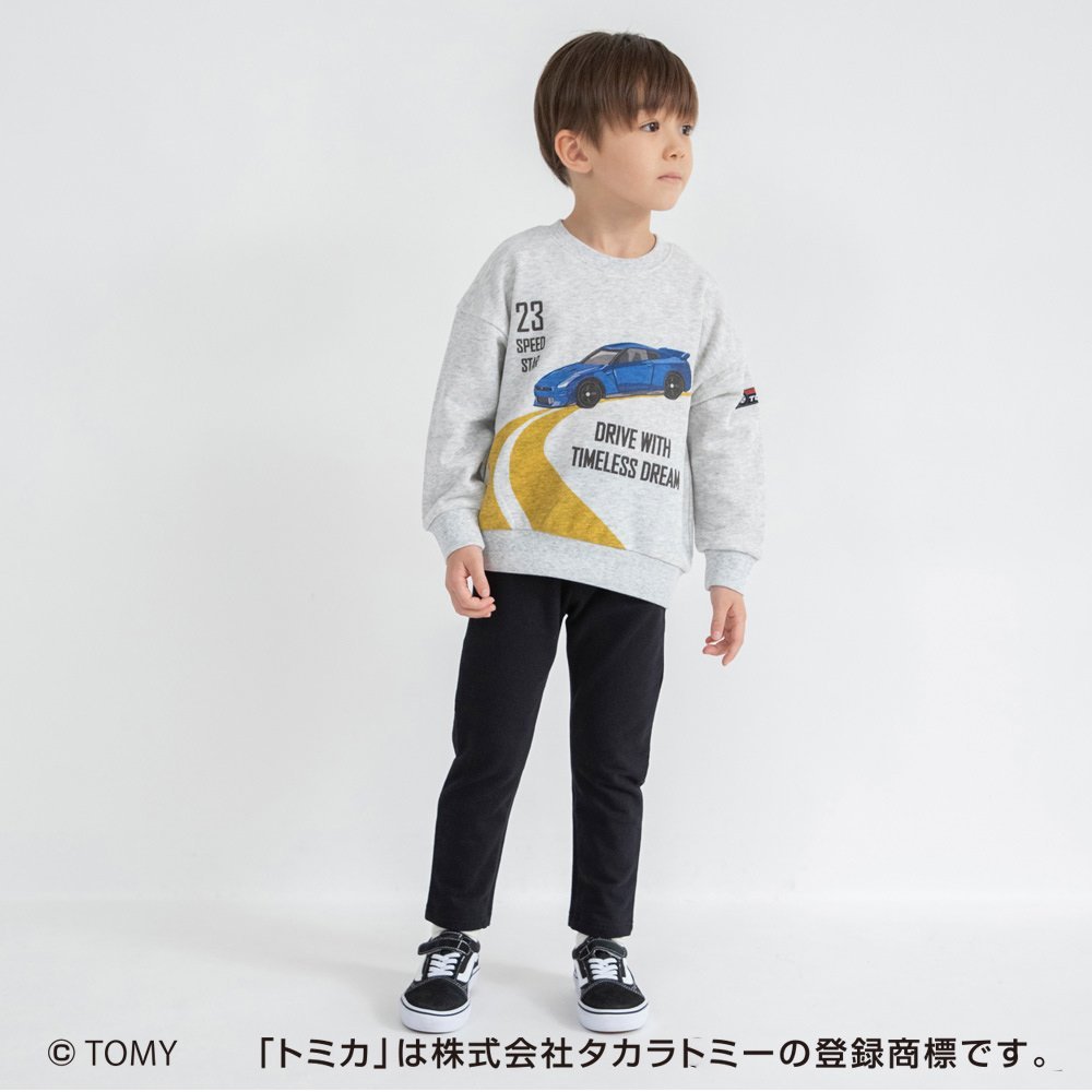 Толстовка с принтом TOMICA/Tomica* Branshes, Heather Gray — фото 3