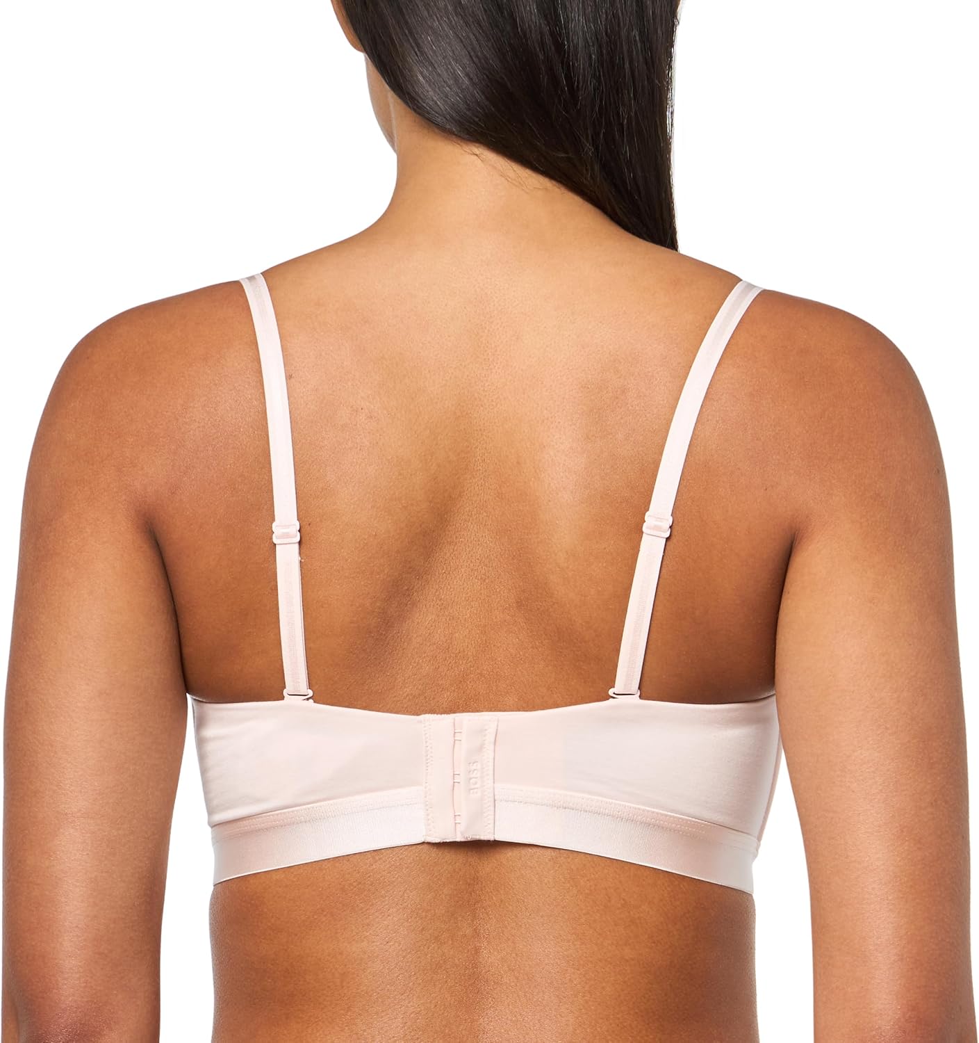 Бюстгальтер BOSS Women's Bea Jersey Mix Push Up, Rose Water — фото 2