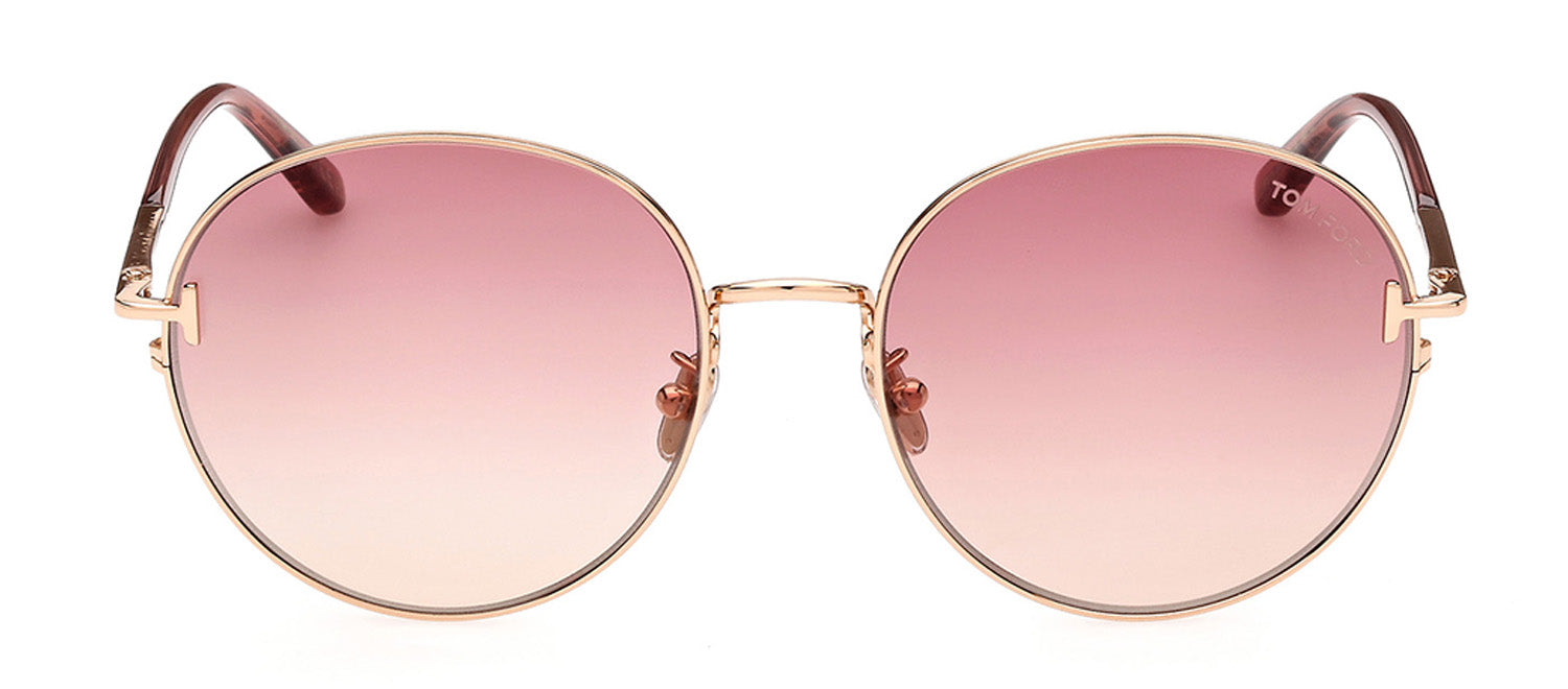 

Круглые солнцезащитные очки Tom Ford FT0966-K W 33T, цвет multi