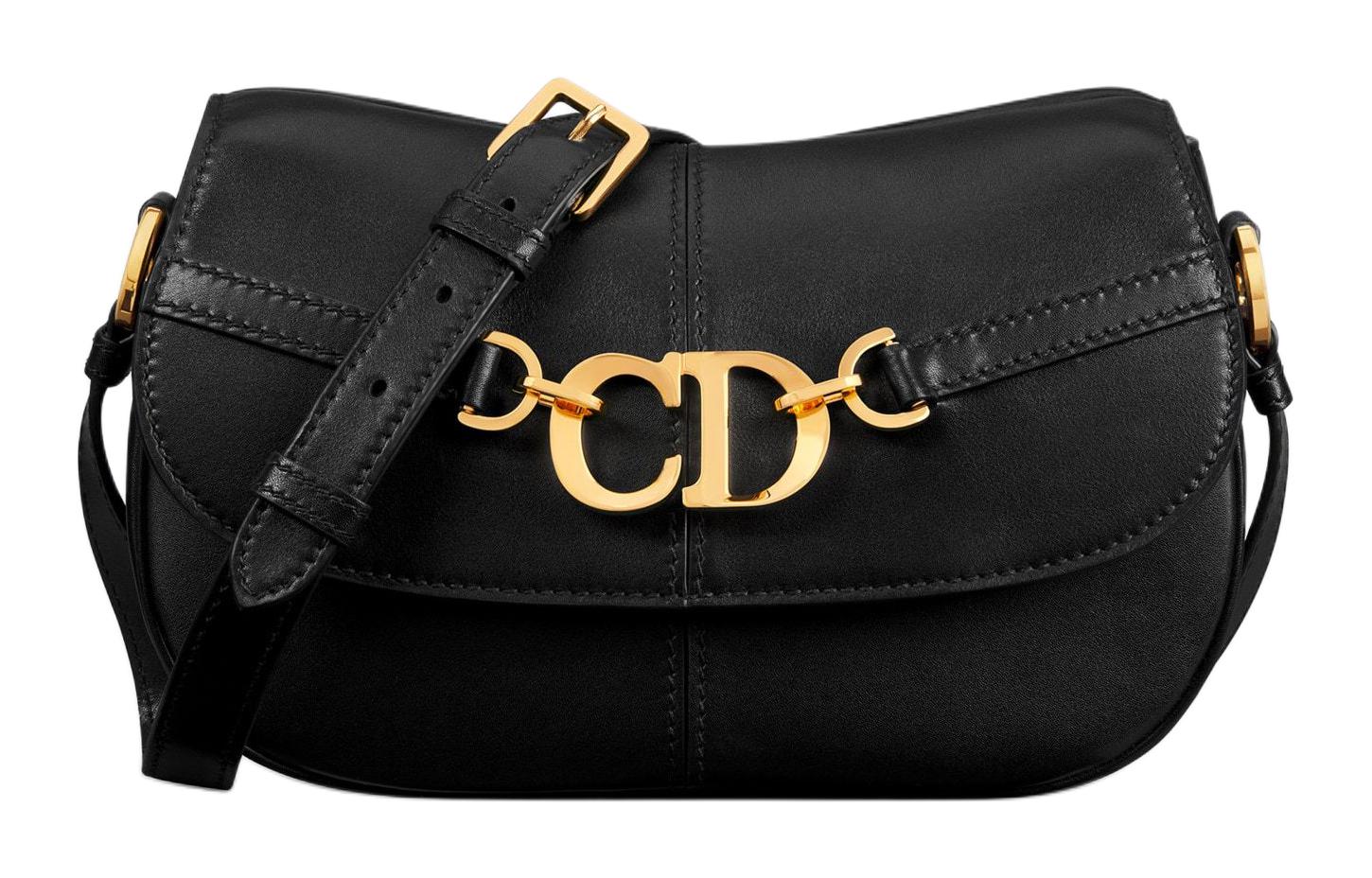 

DIOR Кожаная сумка через плечо из коровьей кожи, маленькая кроссбоди женская черная