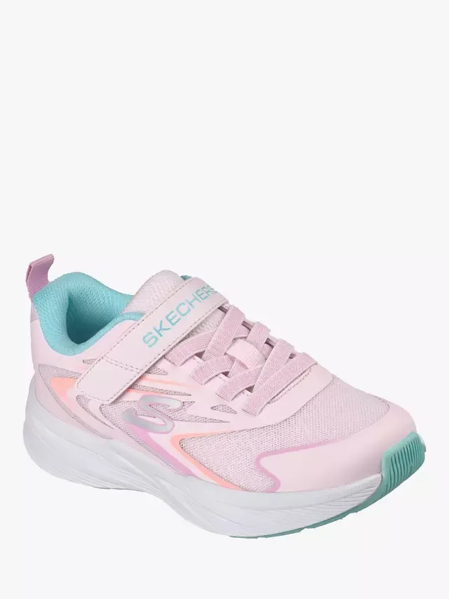 Детские кроссовки Microspec Tread Trainers, розовые/разноцветные Skechers — фото 4