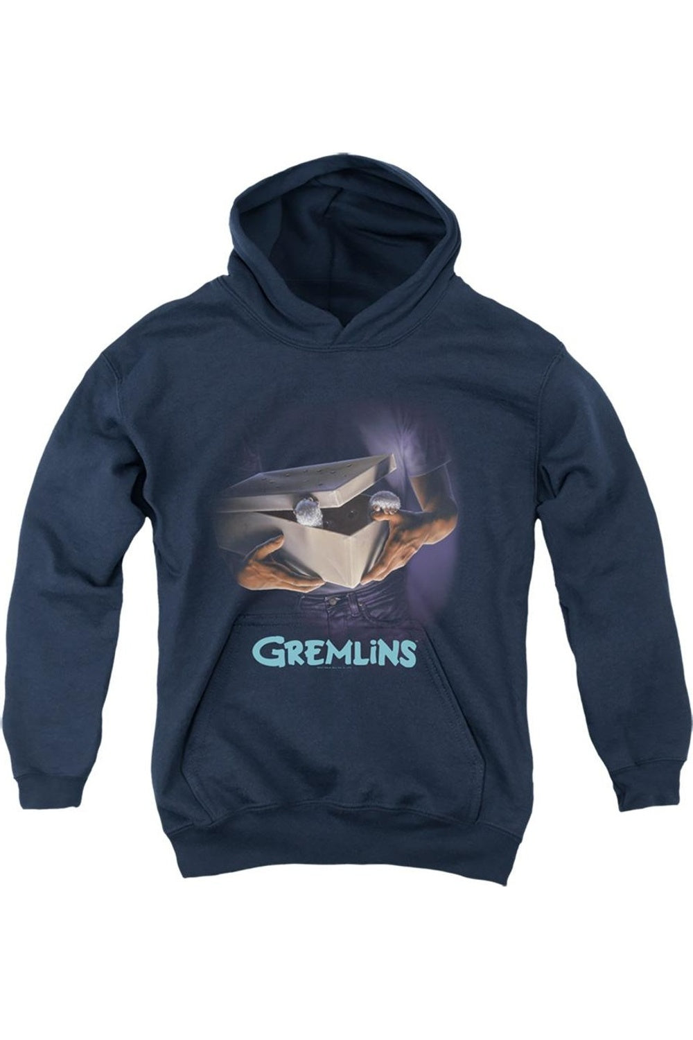 

Толстовка с капюшоном Gremlins Original Poster для детей Gildan, темно-синий