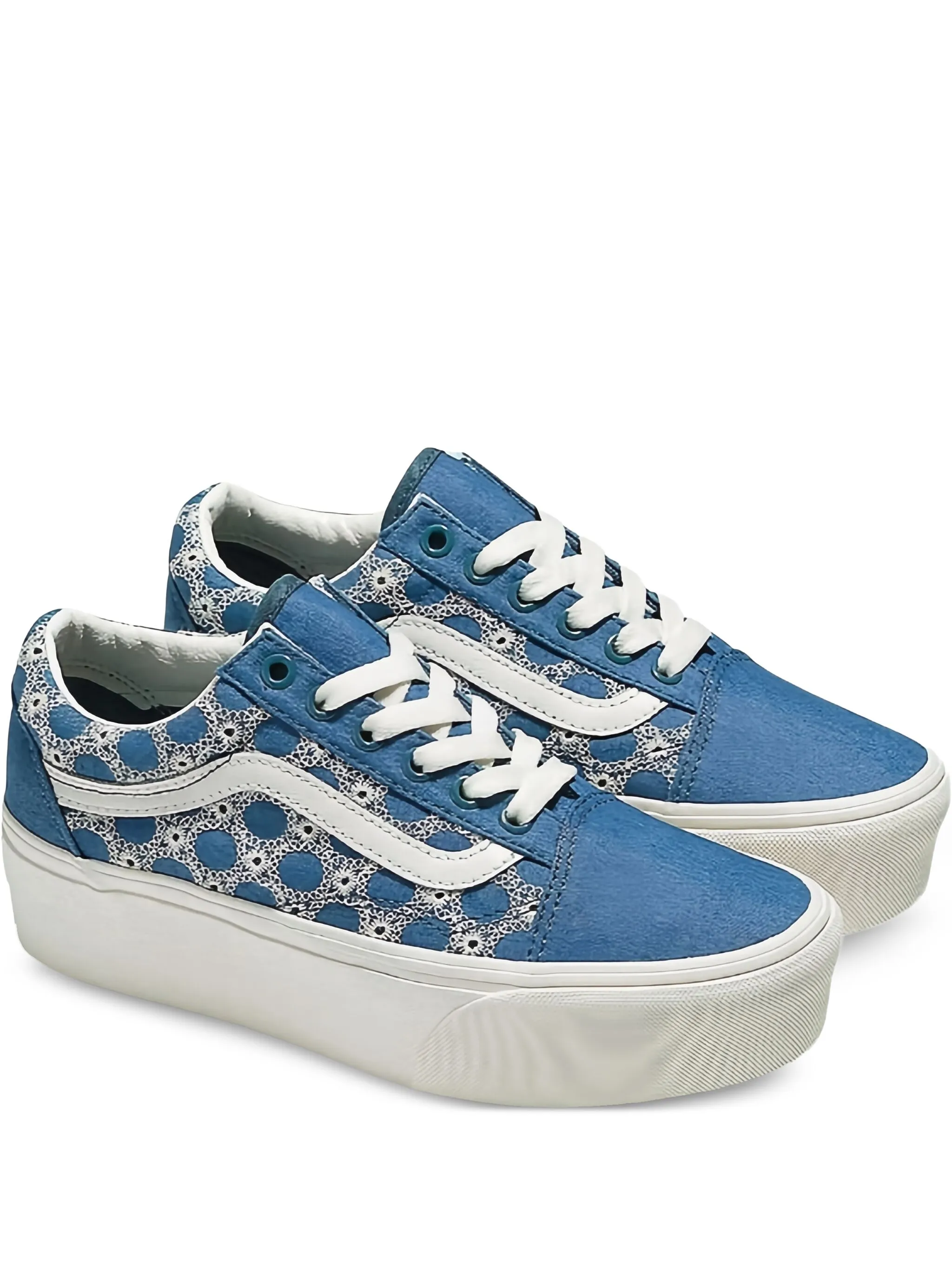 

Кеды Old Skool Blue/White Vans, синий