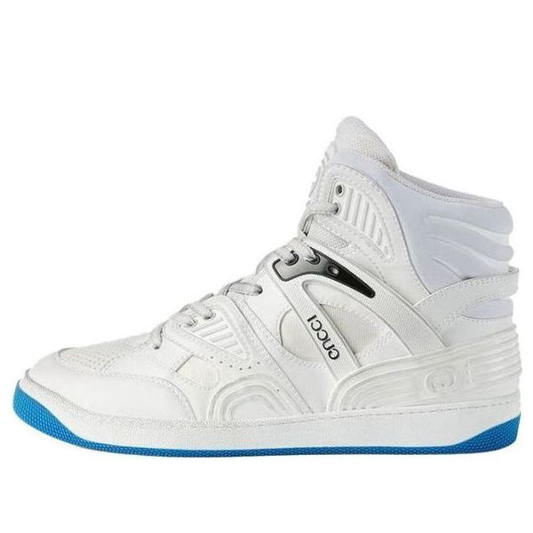 

Кроссовки basket breathable wear-resistant non-slip high 'white blue' Gucci, белый