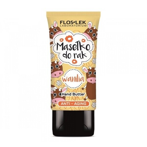 

Flos Lek, Hand Care, Антивозрастное масло для рук с ванилью, 50 мл Flos-Lek