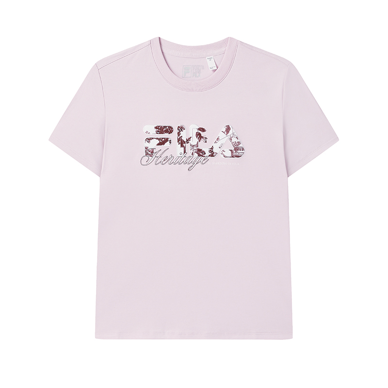 

FILA Футболка Heritage женская Frost Purple, Фиолетовый, FILA Футболка Heritage женская Frost Purple