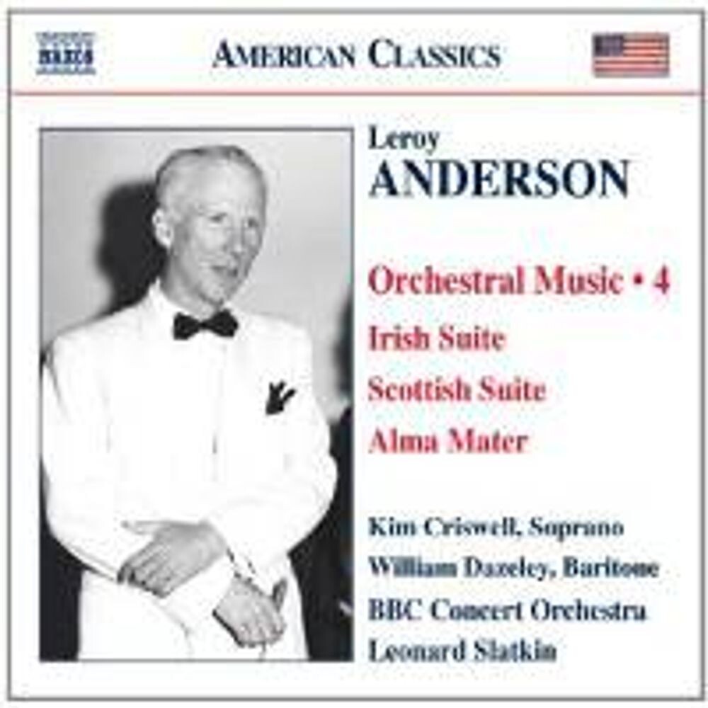 

Диск CD Vol. 4-Orchestral Music - Leroy Anderson, Leonard Slatkin, The BBC Concert Orchestra