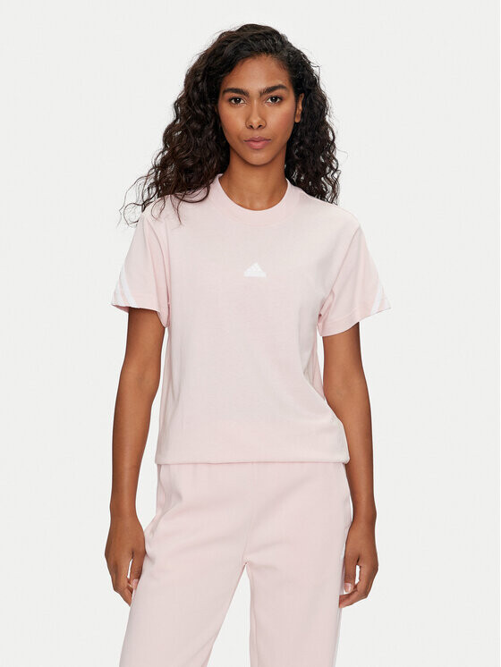 

Футболка стандартного кроя Adidas, розовый