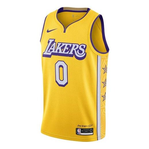 

Футболка nba sw 19 20 la lakers 0 kyle kuzma lore series джерси Nike, желтый