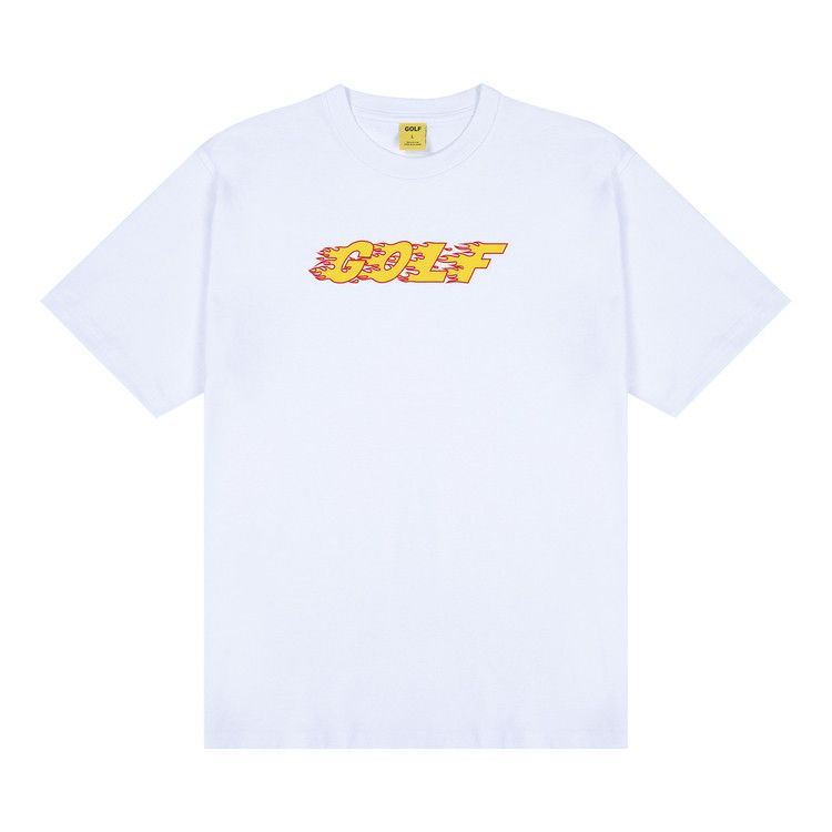 

Футболка GOLF WANG Inferno Logo Tee, White
