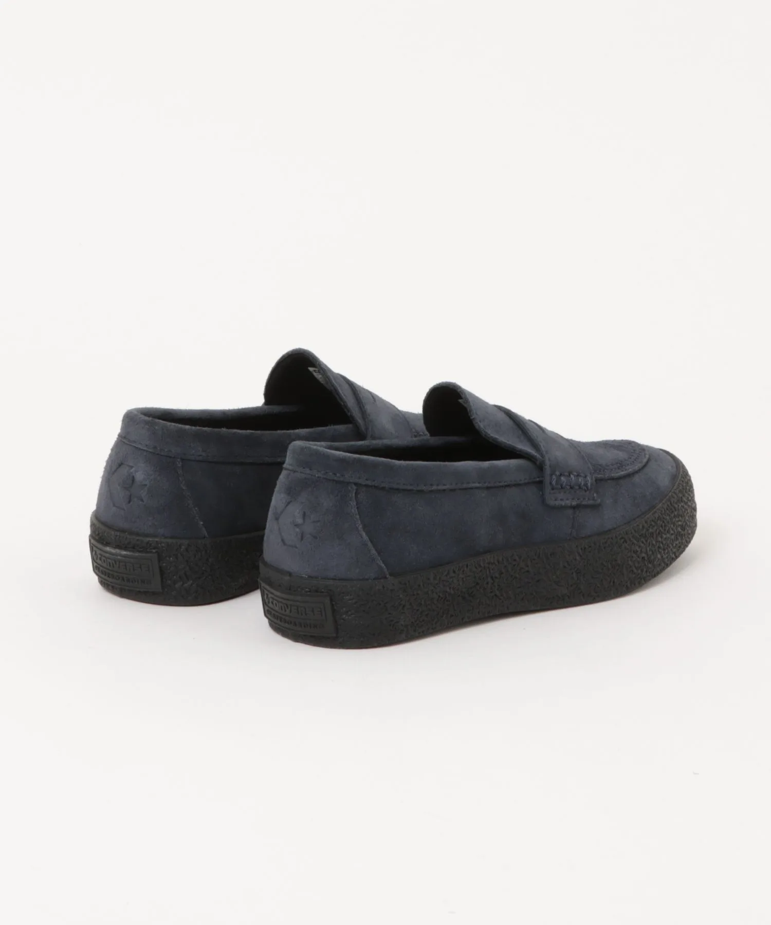 Мужские кроссовки из натуральной кожи CS LOAFER II SK CONVERSE синие — фото 2