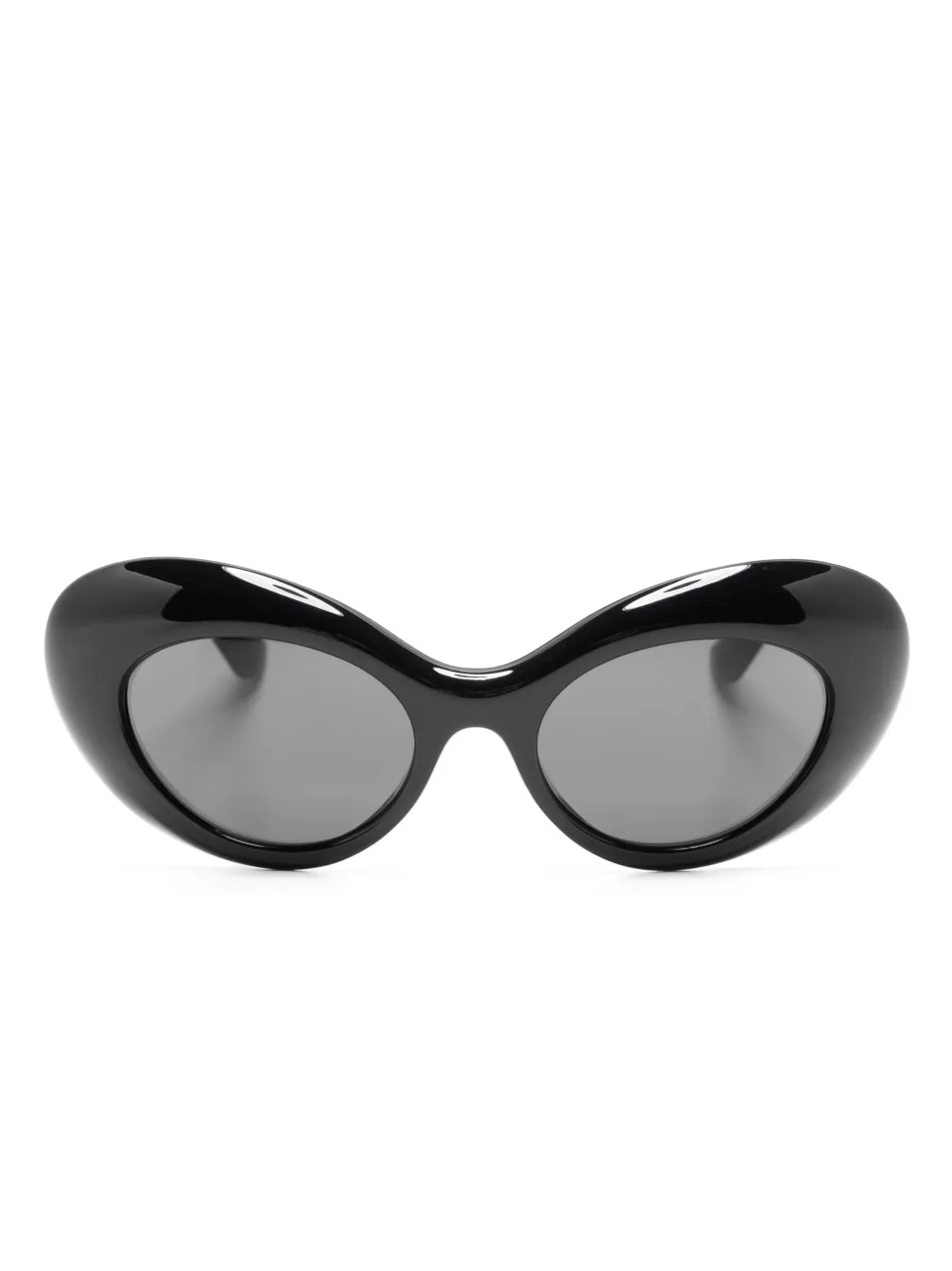

Солнцезащитные очки La Medusa в овальной оправе Versace Eyewear, черный