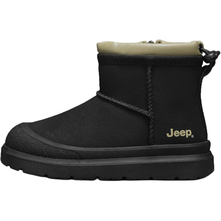 

Теплые высокие детские ботинки для детей Jeep, черный