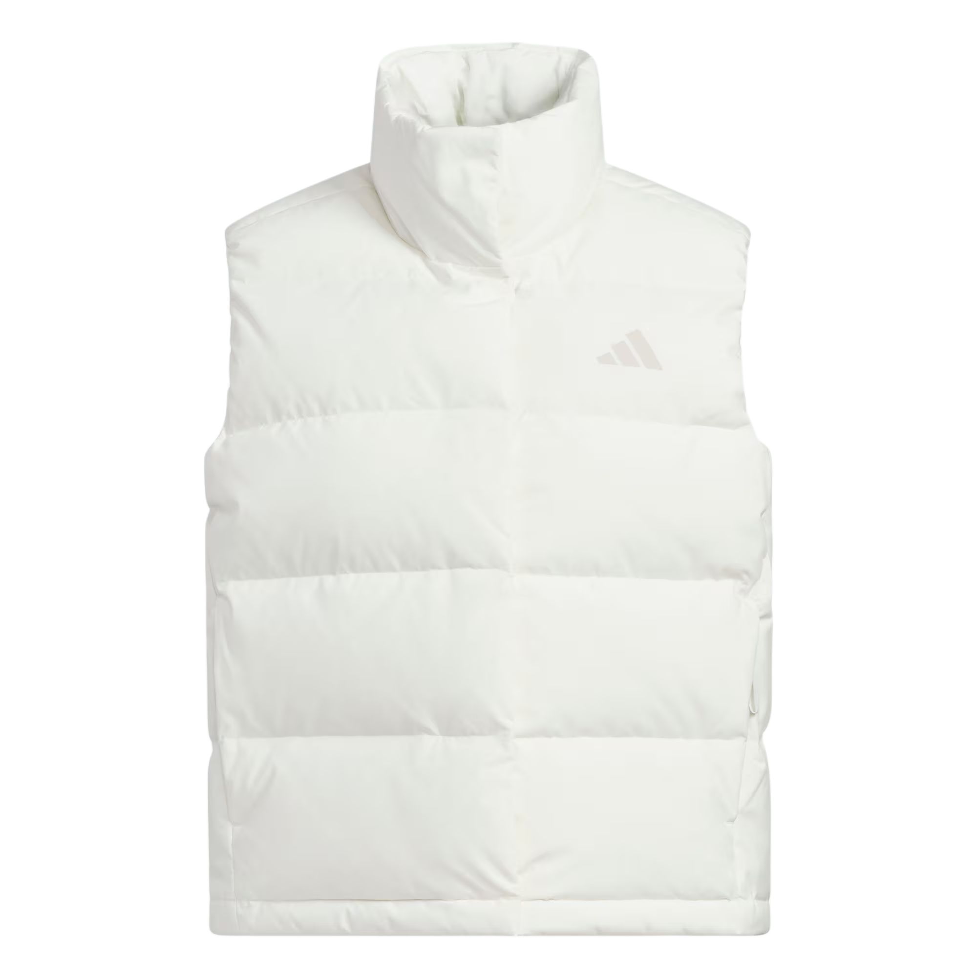 Женская пуховая жилетка Helionic Adidas, белый