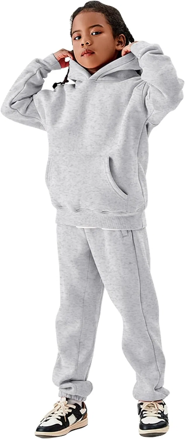 Детский спортивный костюм из флиса COZYPOIN, серый