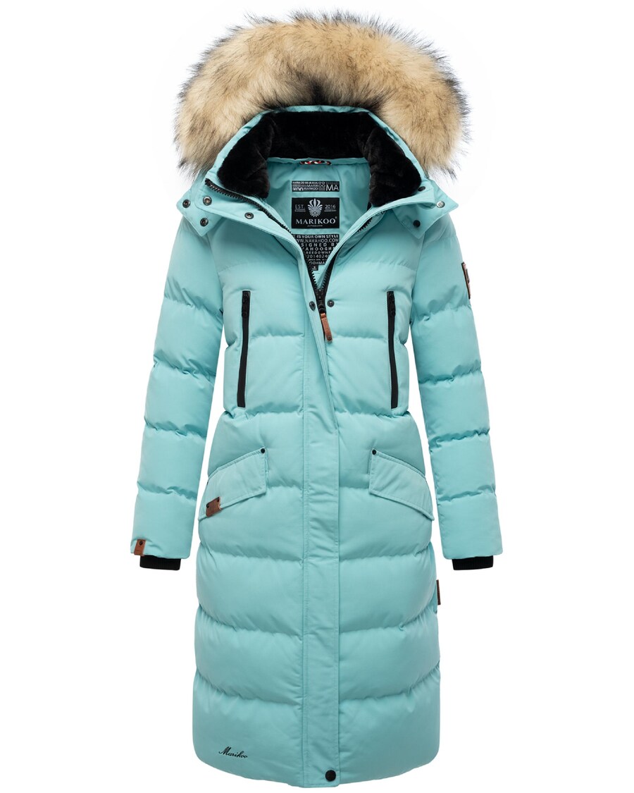 

Зимнее пальто MARIKOO Schneesternchen, Aqua