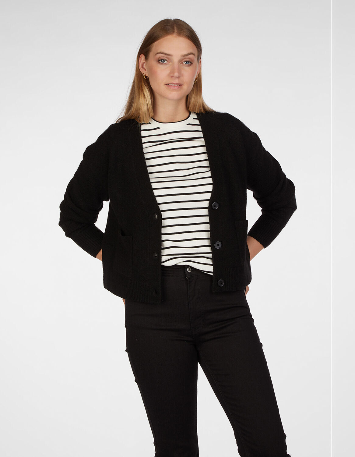 

Толстовка Lovely sisters Cardigan Cade, черный