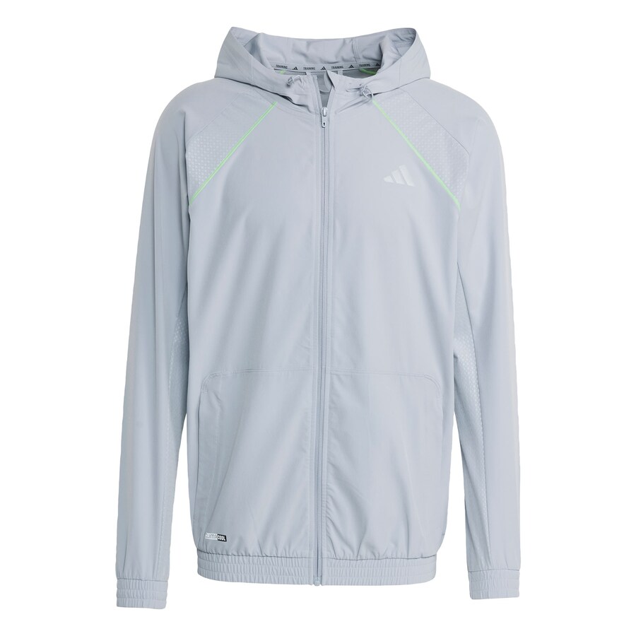 

Тренировочная куртка ADIDAS PERFORMANCE Tech Apparel, цвет Silver grey
