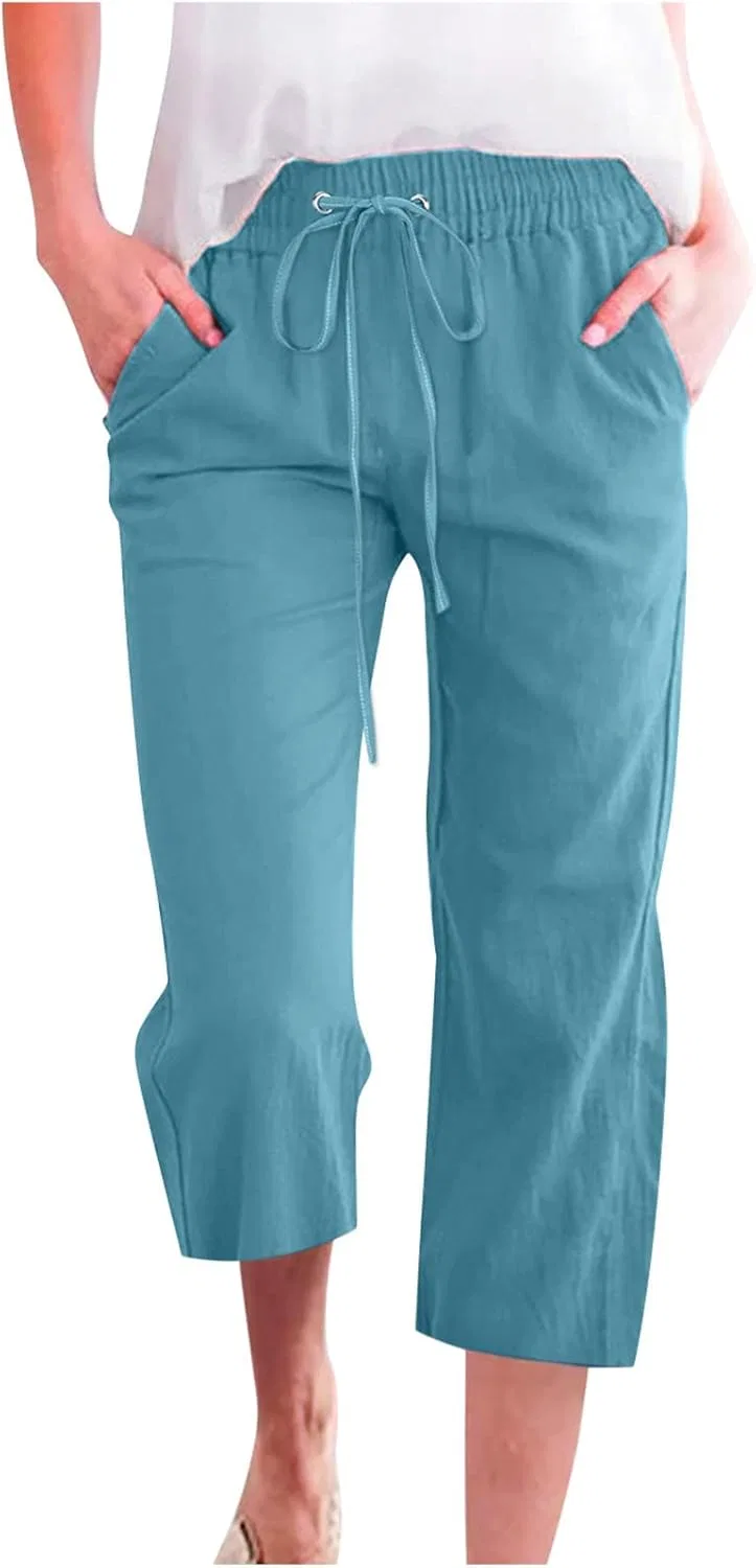 Леггинсы с завязкой Sky Blue
