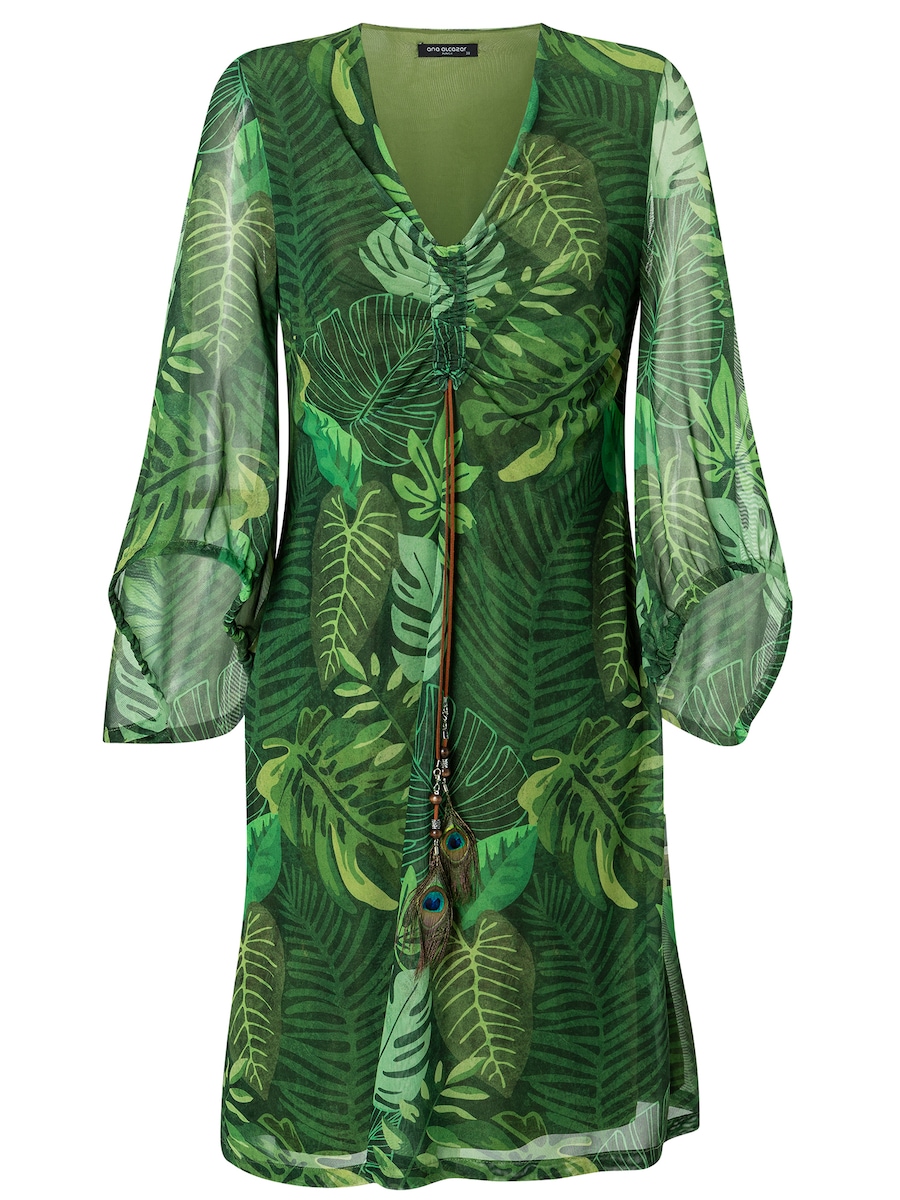 

Платье Ana Alcazar Ziena, зеленый/светло-зеленый/темно-зеленый