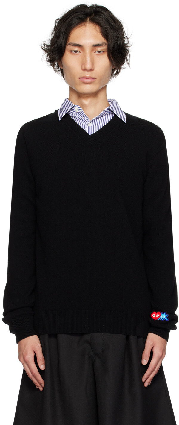 

Черный свитер Invader Edition Comme des Garçons