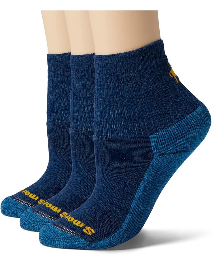 

Носки Smartwool Kids Smartwool Kids Hike Full Cushion Crew Socks 3-Pack, цвет Alpine Blue