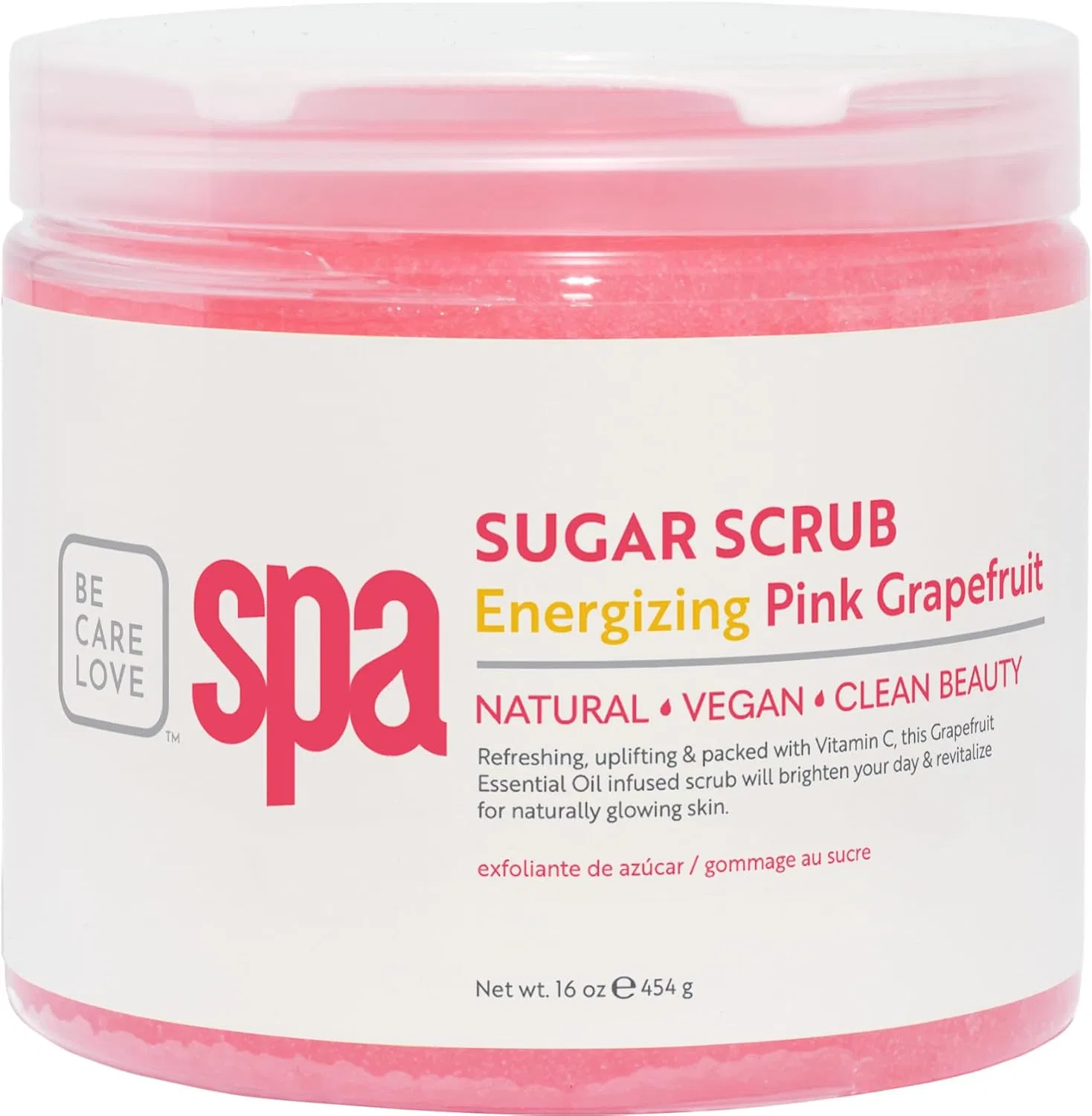Скраб для тела BCL SPA Energizing Pink Grapefruit Sugar Scrub, 473 мл