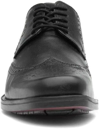 Мужские школьные туфли-броги Hush Puppies с ремешками, Black — фото 3