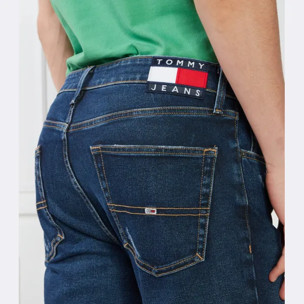 Джинсы Austin зауженного кроя Tommy Hilfiger, синий — фото 4