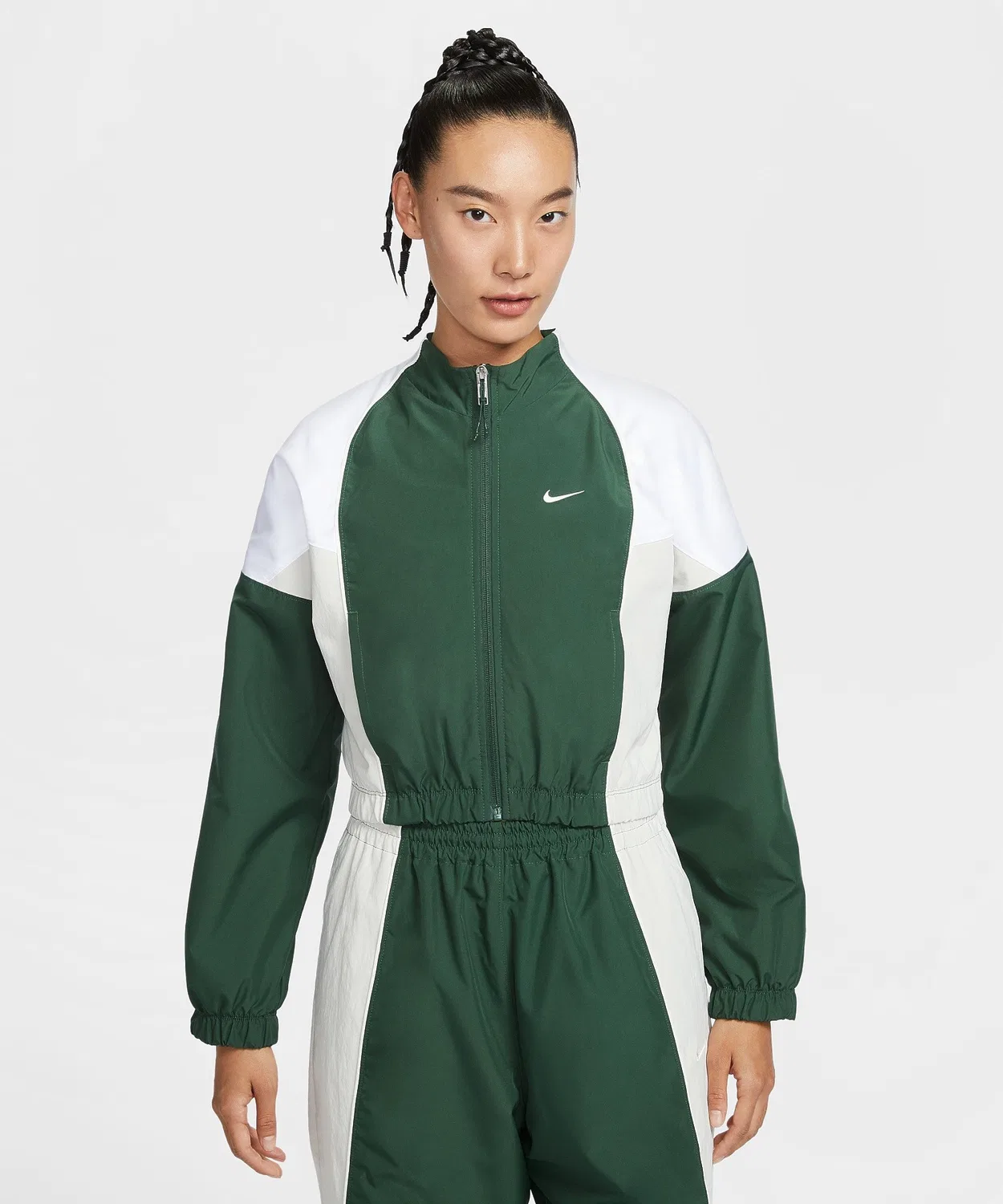 Куртка Nike AS W NSW Shrunken Trk Jkt мод. IF0217, оливковый