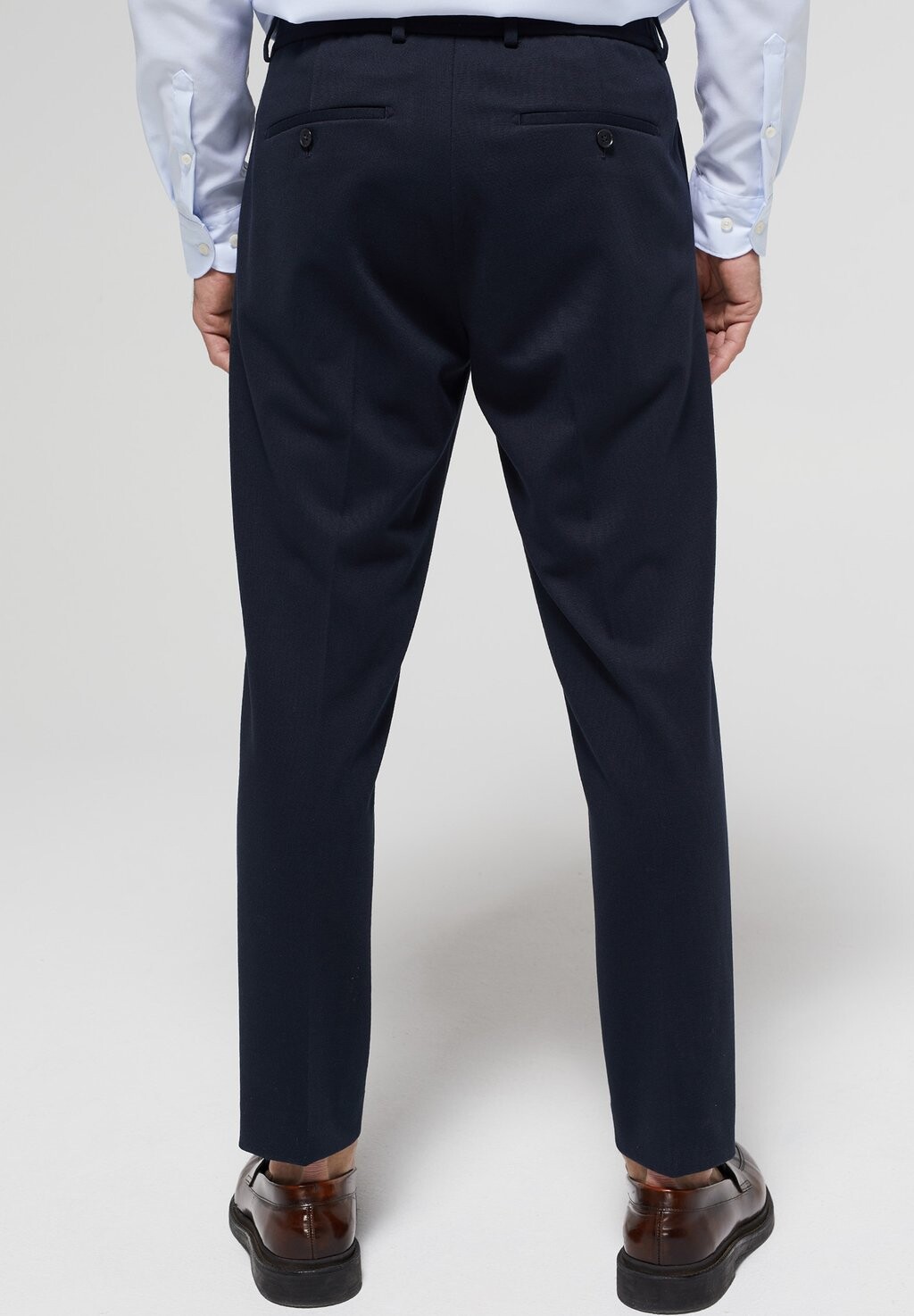 

Костюмные брюки SLIM FIT WE Fashion, темно-синий