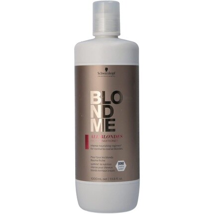 

Blondme Keratin Restore All Blondes Насыщенный кондиционер 1000 мл, Schwarzkopf
