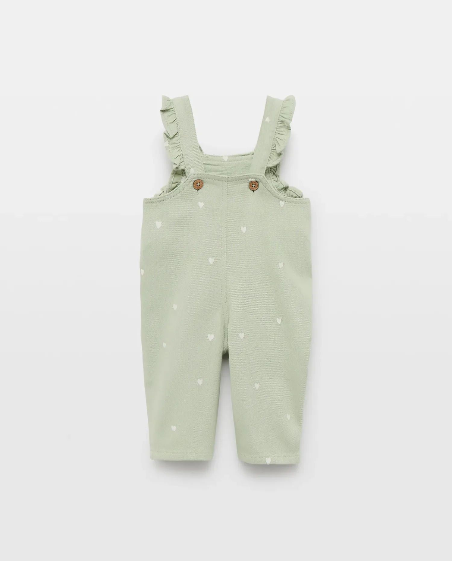 Боди из гладкого хлопка для малыша Baby El Corte Inglés, зеленый — фото 2