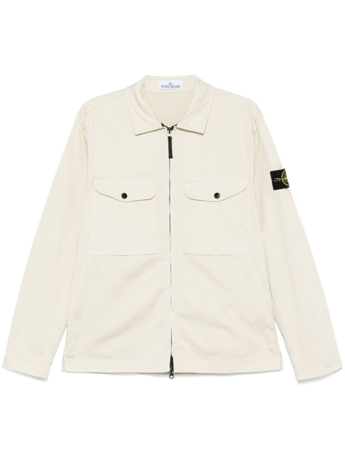 

Stone Island куртка со съемными нашивками, нейтральный цвет
