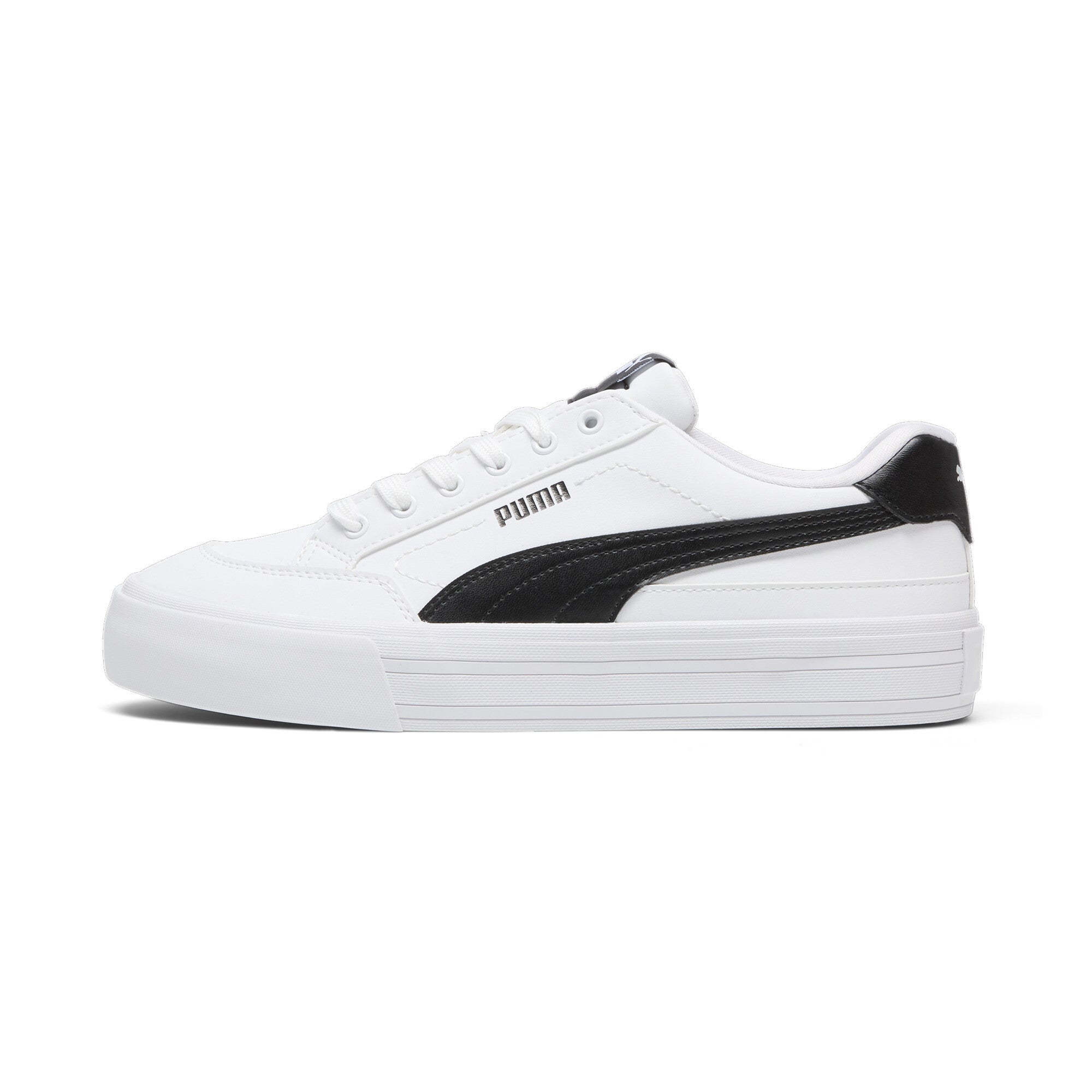 

Кроссовки PUMA Men's Court Classic Vulc Formstrip SL, белый/черный