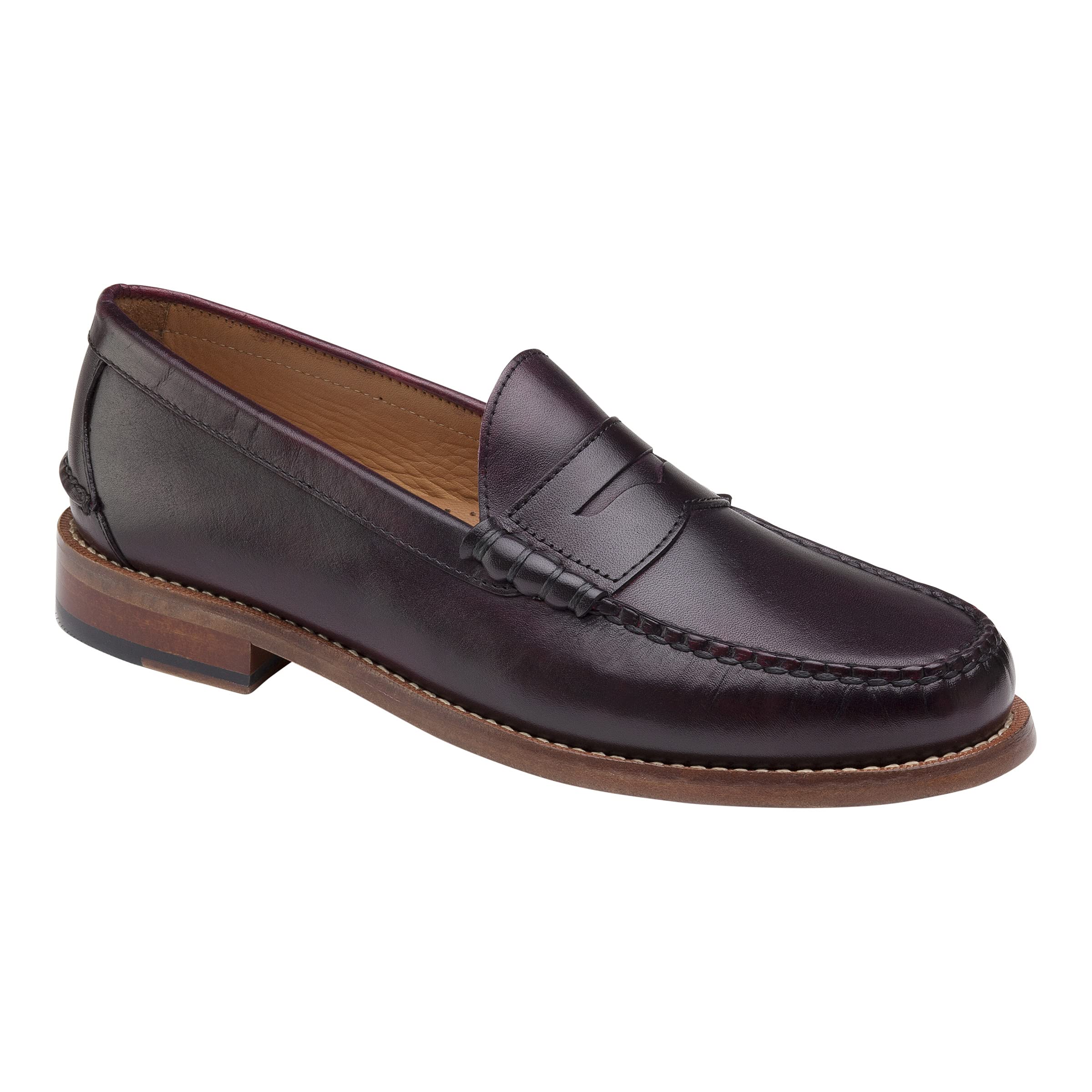 

Лоферы Johnston & Murphy Halstead Penny Loafer, цвет Burgundy Full Grain