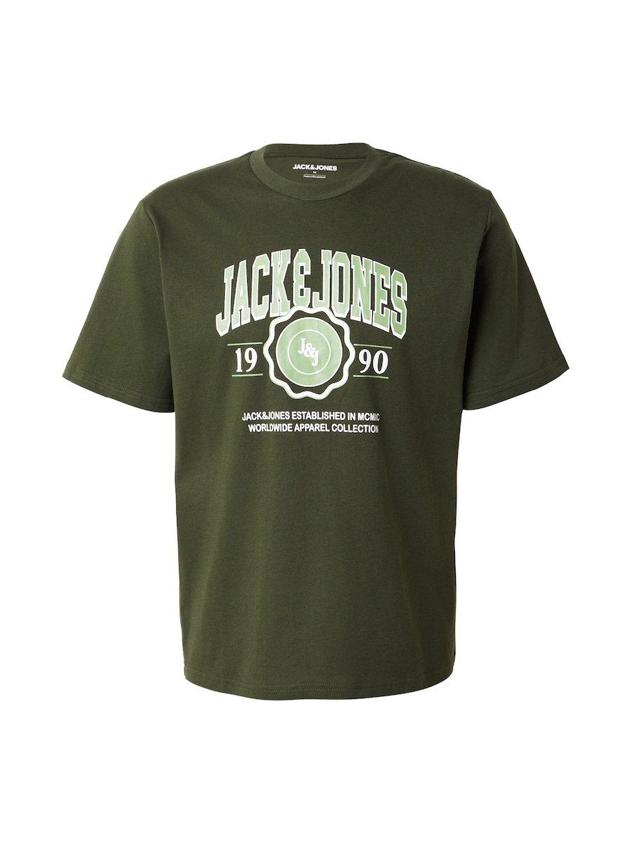 

Рубашка JACK & JONES JJMAKO, светло-зеленый/темно-зеленый