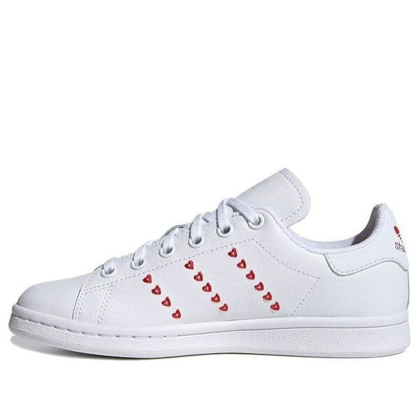

Кроссовки stan smith j 'heart valentine's day' Adidas, белый